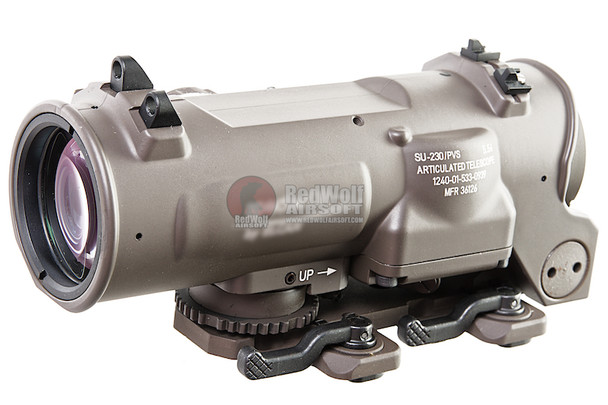 Evolution Gear A-DR Elcan Gen3 1-4X Scope Milspec Version - Dark Brown