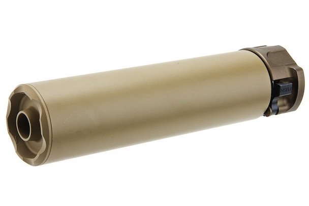 GK Tactical SOCOM556 RC2 Suppressor (14mm CCW Airsoft) Version 2 - Tan