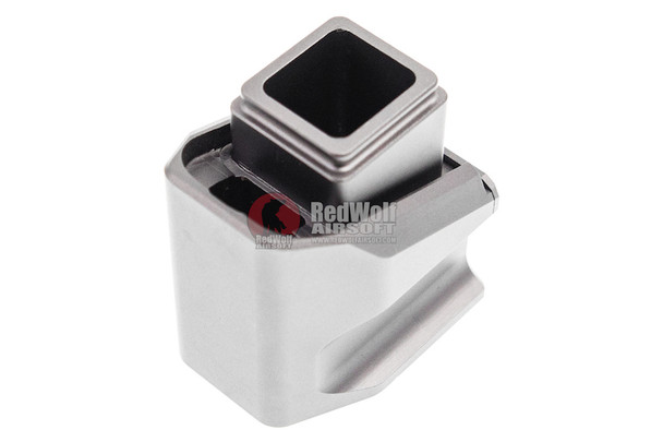 JDG Floyds Licensed Magazine Extension Pad for Tokyo Marui / WE G Series GBB Airsoft - Grey