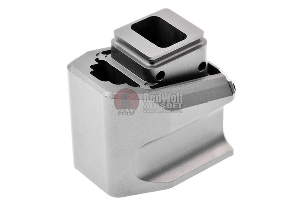 JDG Floyds Licensed Magazine Extension Pad for Tokyo Marui M&P9 / M&P9L GBB - Grey