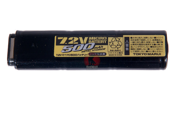 Tokyo Marui 7.2v Micro EX 500mah Battery - TM USP/M93R/18C Scorpion MOD M AEP
