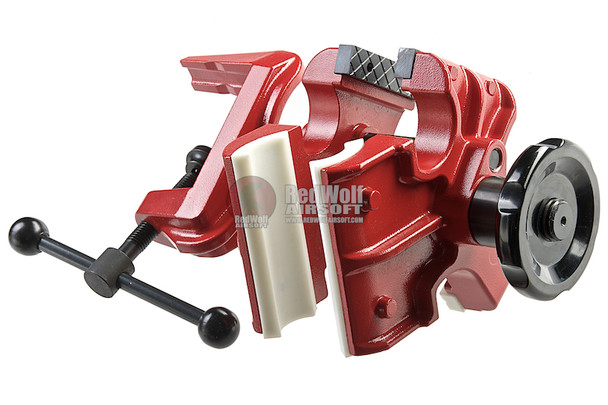 Modify 3-Jaw Universal Vise ( 1pc Metal Jaw Plate + 2pcs Plastic Jaw Plates)