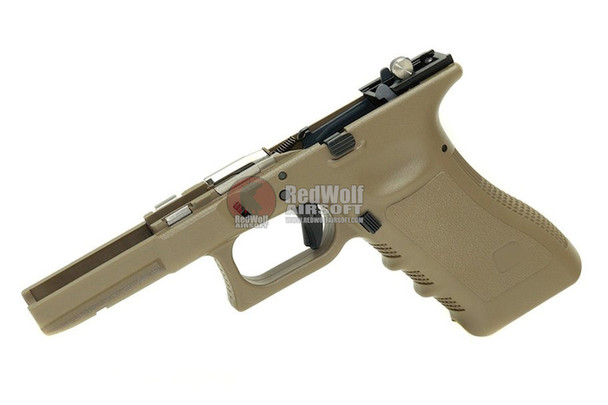 Guarder New Generation Frame Complete Set for Tokyo Marui G17/ 22/ 34 GBB Pistol (U.S. Ver./ FDE)