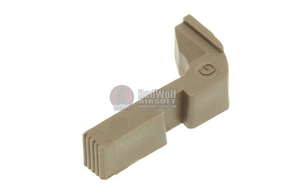 Guarder Standard Magazine Release for Tokyo Marui / KJ Works G Series GBB Pistol - FDE