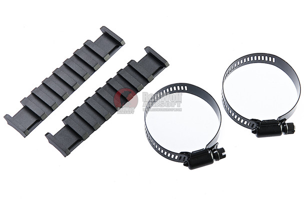 G&P MP5 SD Rail Set - Black