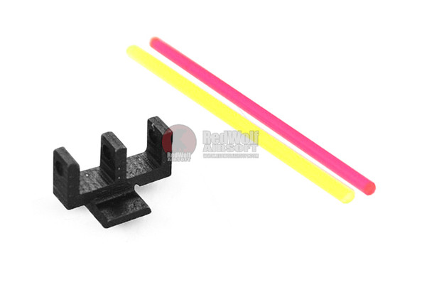 Airsoft Masterpiece 1911 Front Sight (Steel Fiber, Brazo Lighting Rod) Hi Capa Compatible