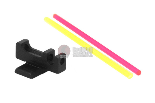 Airsoft Masterpiece 1911 Front Sight (Steel Fiber, Brazo Micro Dot) Hi Capa Compatible