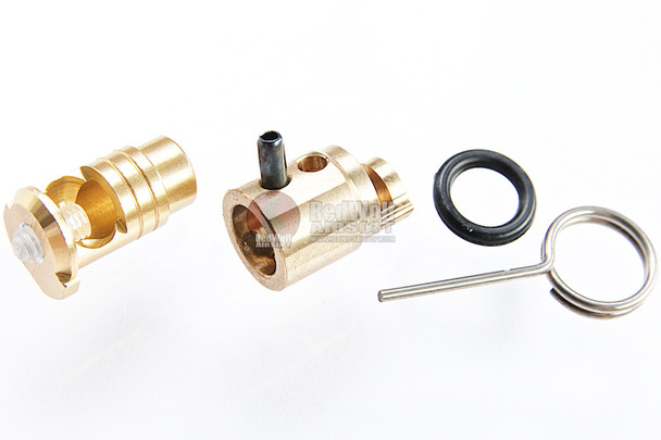 G&P Tokyo Marui MWS GBBR Airsoft Adjustable Power Nozzle Valve (4.5, CNC)