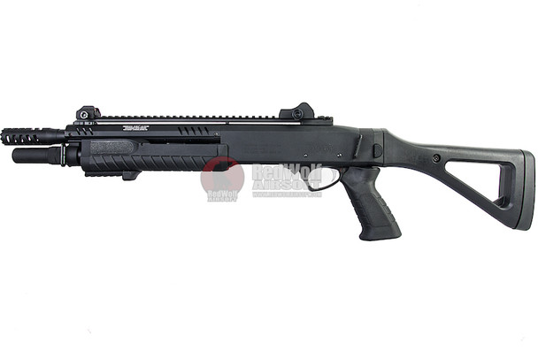 VFC FABARM STF 12 Compact 11 inch Gas Airsoft Shotgun - Black