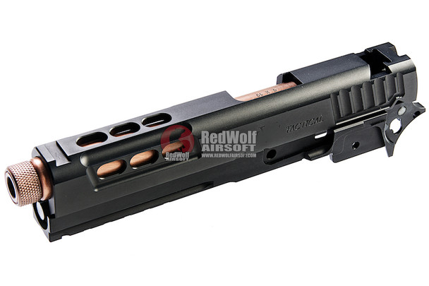 Gunsmith Bros STI DVC Tactical Slide Set for Tokyo Marui Hi-Capa GBB Series -Black