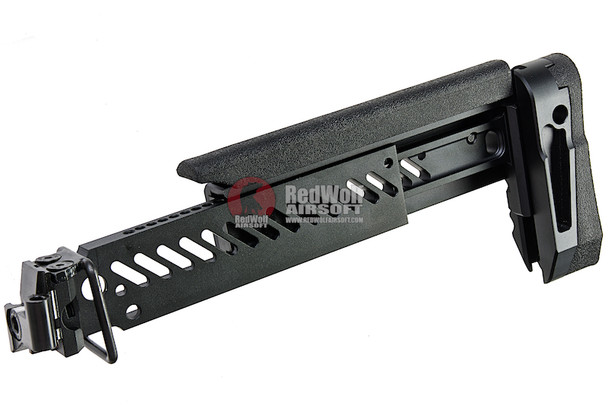 LCT Z-Series PT-1 AK Classic Foldable Buttstock - Black