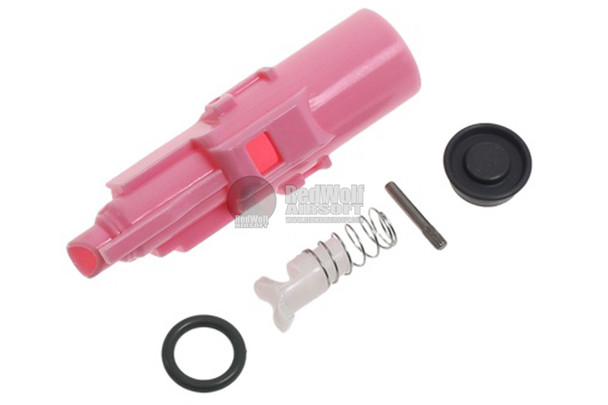 COWCOW Technology Tokyo Marui Hi Capa Airsoft Enhanced Loading Nozzle Set (Compatible with 1911) - PinkMood