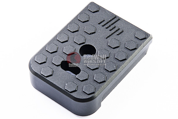 JL Progression Tokyo Marui G Series GBB Magazine Base Pad (MagShoe) - Black, Aluminum