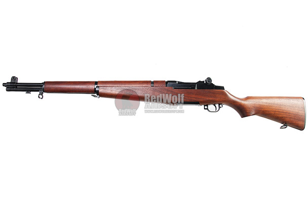 Marushin M1 Garand Superior Walnut Stock - (6mm Gas Version) Airsoft Classic Rifle