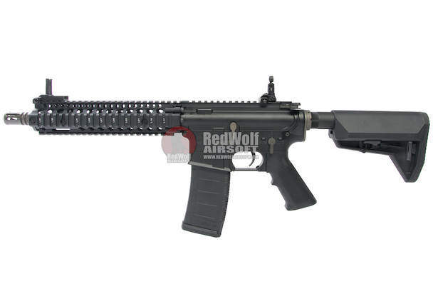 EMG Colt Daniel Defense 9.5 inch MK18 MOD 1 Airsoft M4 AEG Rifle - Black (by King Arms)