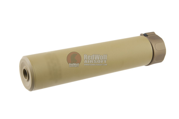 GK Tactical SOCOM556 MG Suppressor (14mm CCW) - Tan