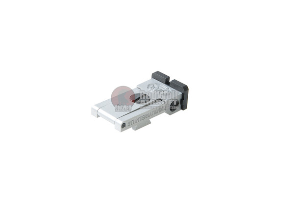 Airsoft Masterpiece Hi Capa Rear Sight (Aluminum, STI Style Version 3) - Silver