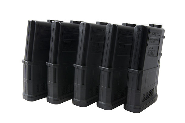 ARES AMAG Magazine (100 rounds M4 AEG Magazine, 5pcs/Box) - Black