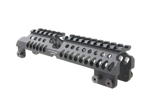 5KU AK Upper Handguard (Zenitco B-31C) for AK74 / AK105 AEG / GBB - Black