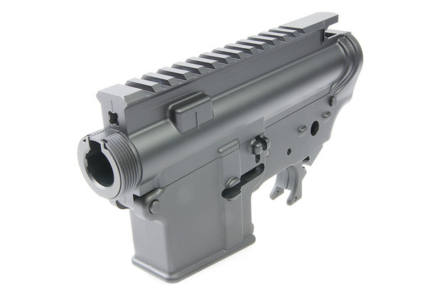 Guns Modify Tokyo Marui MWS GBBR Receiver Set (CNC Aluminum) - Blank Marking V1