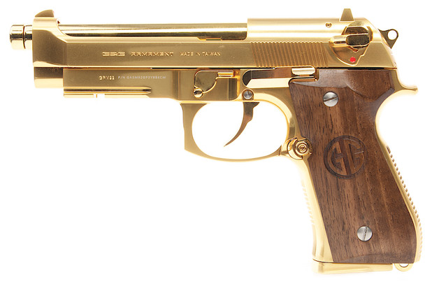 G&G GPM92 Gold Limited Edition GBB Airsoft Pistol