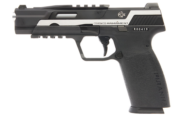 G&G Piranha TR GBB Airsoft Pistol - Silver