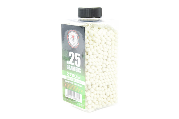 G&G 6mm Airsoft Tracer BBs (0.25g, 2700rds) - Green