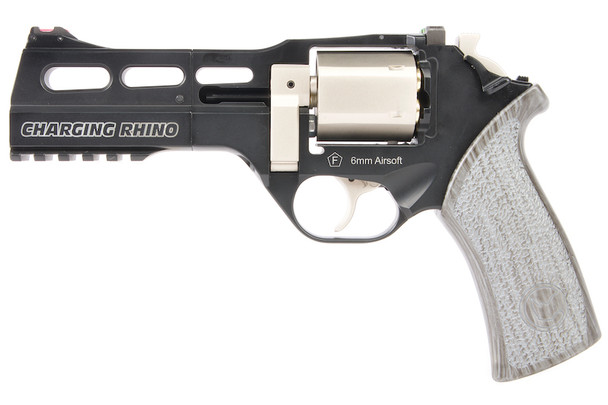 BO Manufacture Chiappa Rhino 50DS .357 Magnum Airsoft Revolver (CO2) Limited Edition - Black (by Wingun)