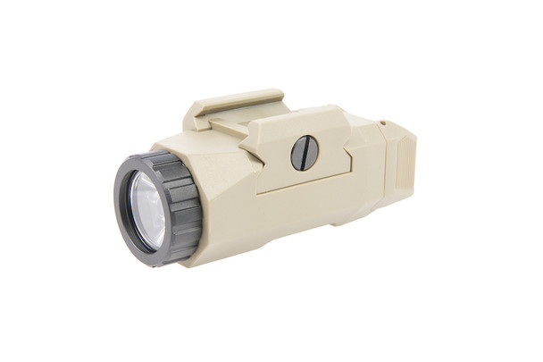 GK Tactical IF Style Polymer Flashlight for G17 GBB Pistol - DE
