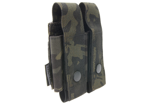 TMC SS76 Dou Grenade Pouch - Multicam Black