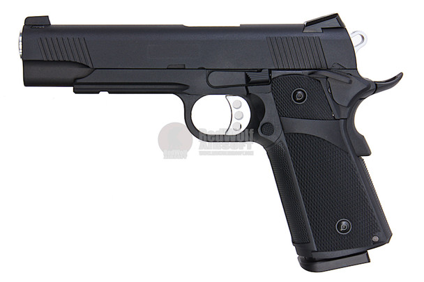 KJ Works Hi Capa Green Gas Airsoft Pistol (KP-05) (Included Green Gas & CO2 Magazine)