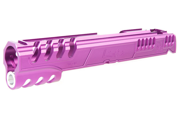 Airsoft Masterpiece Slide 5.1 (Limcat 'SpeedCat') for Tokyo Marui Hi-Capa / 1911-Purple(New Pattern)