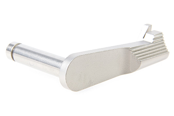 Guarder Stainless Slide Stop for Tokyo Marui MEU GBB Pistol - Silver