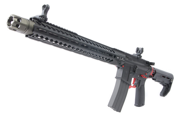 Strike Industries EMG Strike Tactical Rifle MWS GBBR 15.5 Inch Ver. w/ Marui MWS Mag. - Cerakote Red