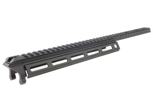 Nitro.Vo Top Rail MLOK Handguard for Tokyo Marui M870 Breacher - Black