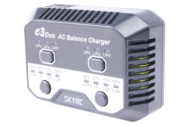SKYRC E3 Duo Balance Battery Charger (100v-240v) (EU Plug)