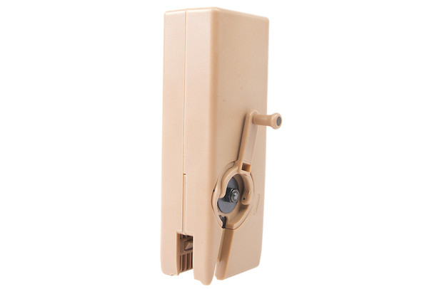 WoSport Speedloader (BB Loader) for M4 AEG Magazine (1000 rounds) - TAN