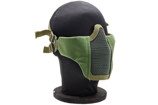 WoSport Half Face Airsoft Mask (Glory) - OD