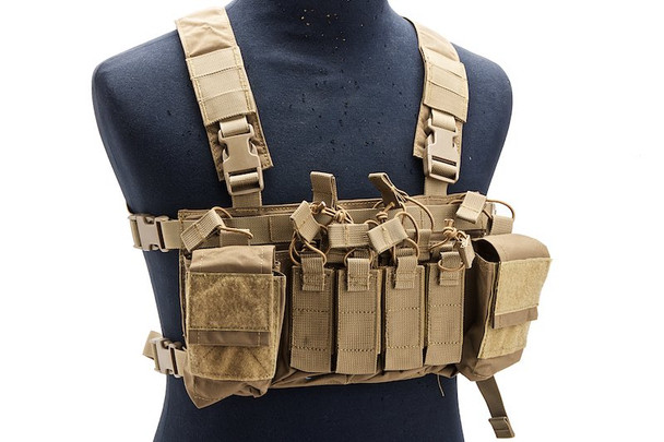 WoSport DECRX Chest Rig - TAN