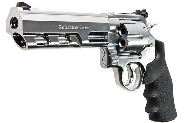 Tanaka S&W M629 PC 6inch Target Hunter Stainless Ver.3 Gas Revolver - Silver
