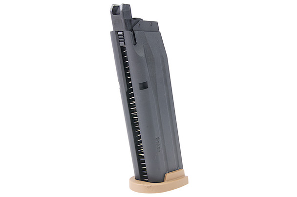 SIG Sauer M18 P320 Airsoft Green Gas Magazine (21 rounds) - TAN (by SIG AIR & VFC)