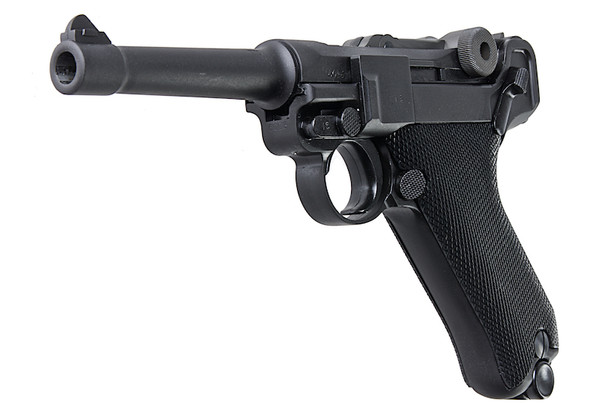 Tanaka P08 Mauser S/42 Code K Date 1934 Green Gas Airsoft Pistol (4 inch Heavy Weight)