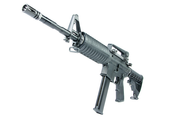 WE M4A1 PCC Version GBBR Airsoft  - Black