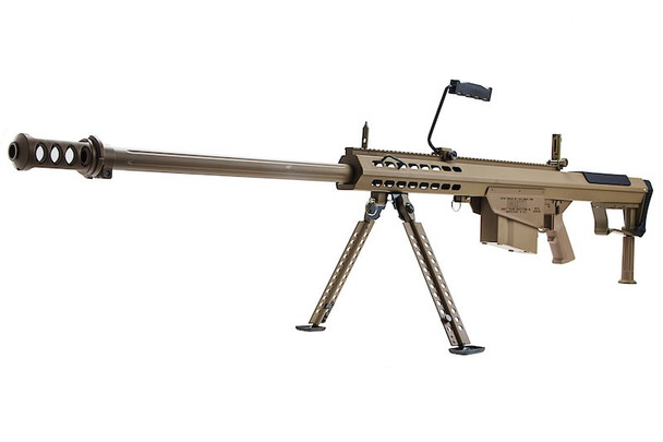 Snow Wolf BARRETT M107A1 Airsoft Sniper Rifle - Tan (Spring Power)