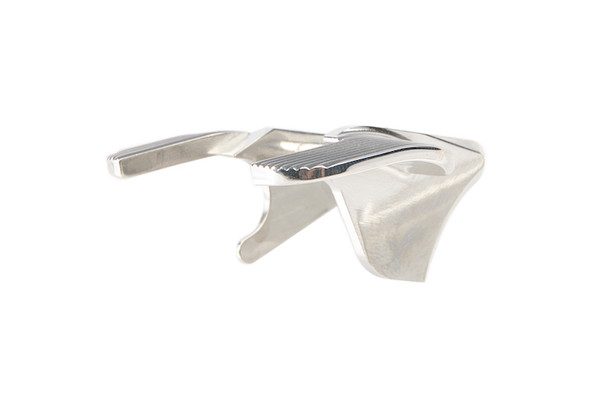 Airsoft Masterpiece Hi Capa Thumb Safety (Type 4, Steel) - Silver