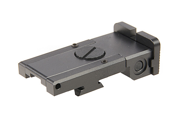 COWCOW Technology Tokyo Marui Hi Capa Rear Sight (Aluminum) - Black