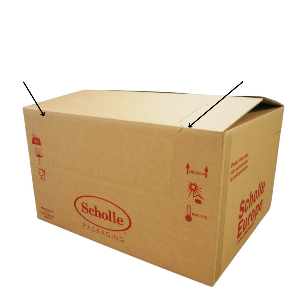 0201 1160x960x660mm BC Bruin Rest nieuw Bedrukt