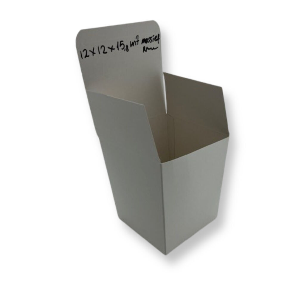 120x120x150mm Massief Wit Rest nieuw Autolock