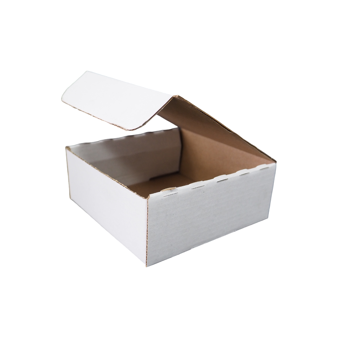 0421 120x120x70mm B Wit Rest nieuw Bedrukt