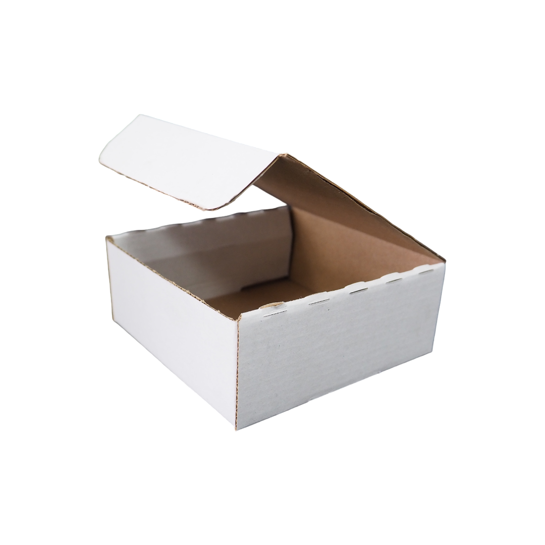 0421 120x120x70mm B Wit Rest nieuw Bedrukt